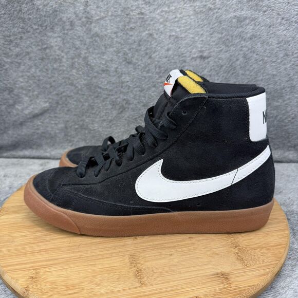 Nike Blazer Mid Shoes Mens Size 8.5 Black Suede High Top Sneakers CI1172-003 main image 10